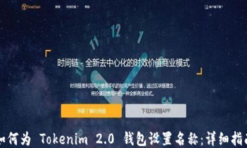 
如何为 Tokenim 2.0 钱包设置名称：详细指南