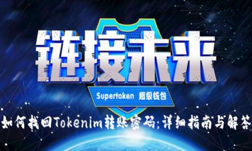 如何找回Tokenim转账密码：详细指南与解答
