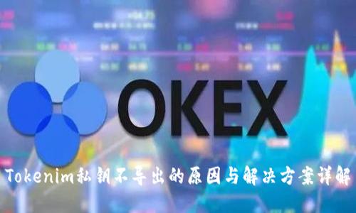 Tokenim私钥不导出的原因与解决方案详解