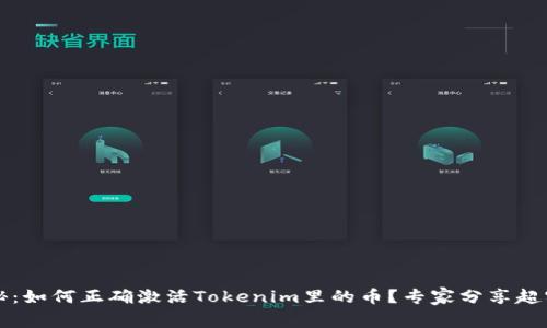 独家揭秘：如何正确激活Tokenim里的币？专家分享超实用秘诀